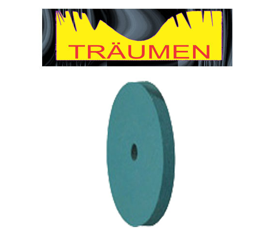 blue rubber polisher, blue rubber wheel, traumen, Br22